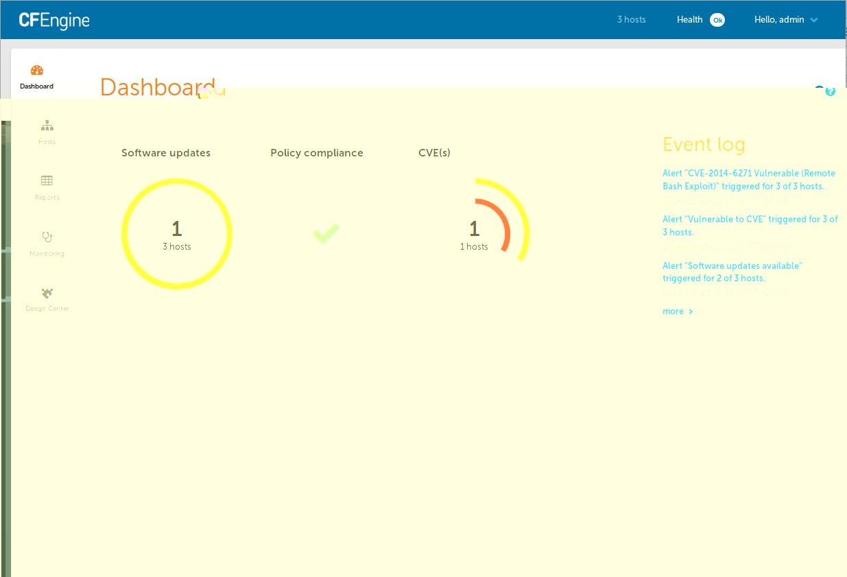 See the remediation efforts relfected in the dashboard