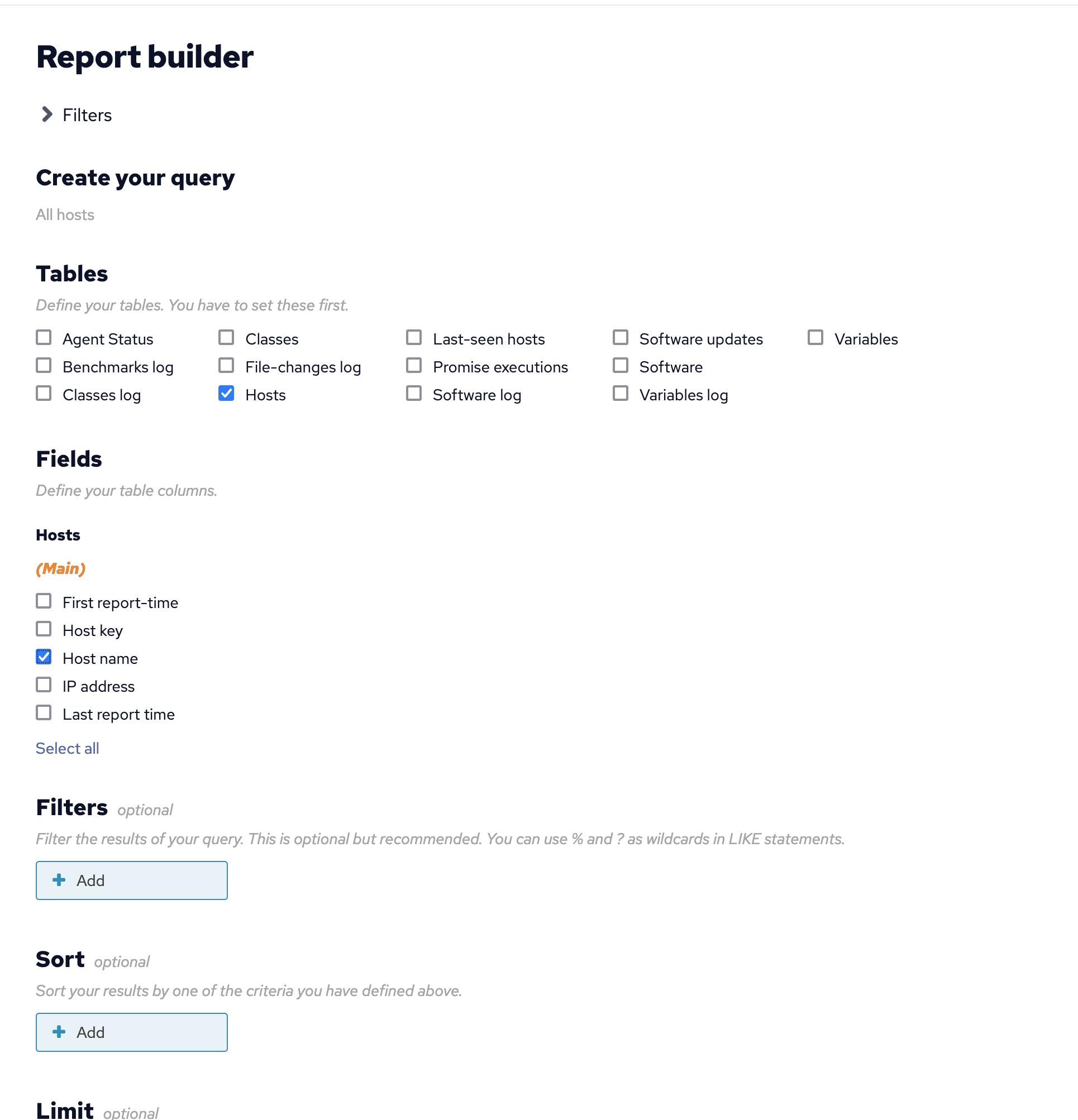 Report Builder