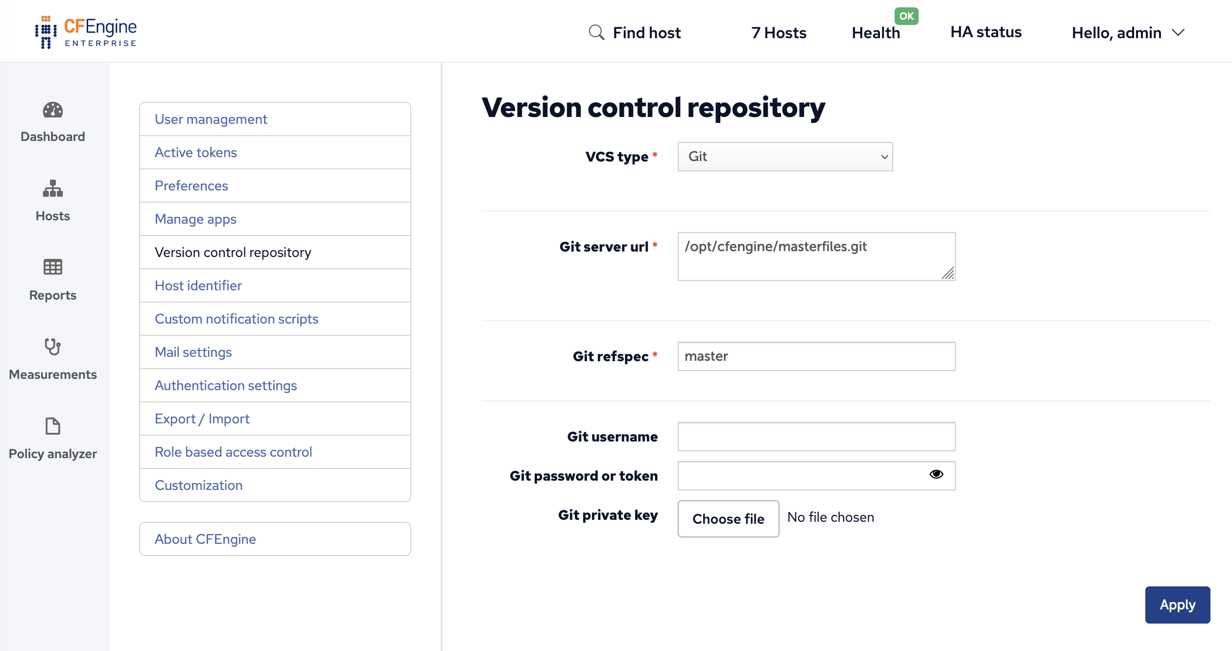 Version control repository