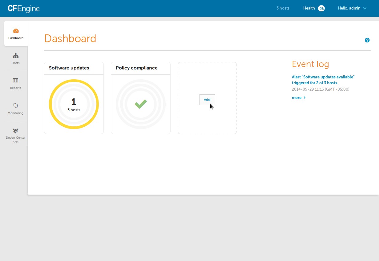Let&rsquo;s add alerts for CVE(s) to the dashboard